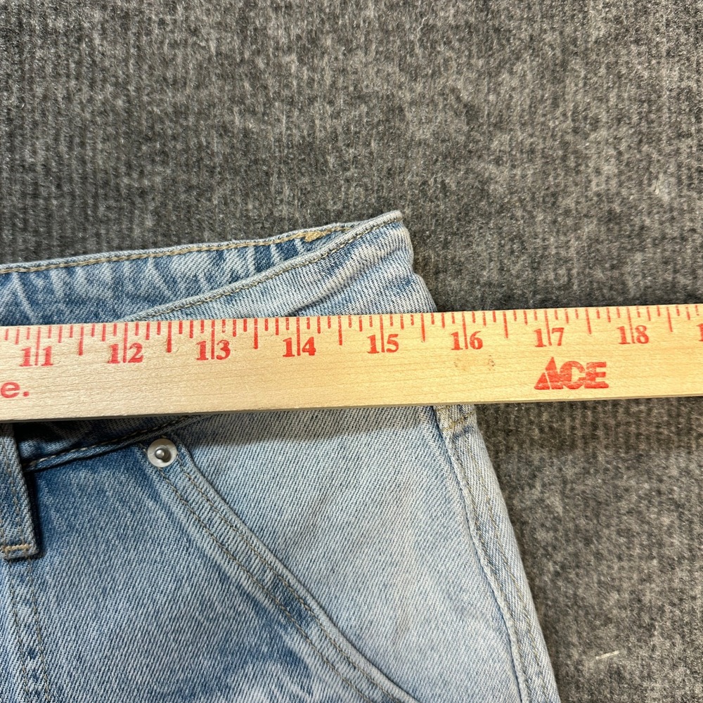 Altar'd State Light Wash Utility Carpenter Jeans Size 29 ALT-W3529 High Rise - Picture 9 of 12
